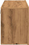 vidaXL - Tv-meubel - wandgemonteerd - 80x30x41 - cm - artisanaal - eikenkleurig