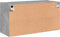 vidaXL - Tv-meubel - wandgemonteerd - 80x30x41 - cm - betongrijs