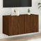 vidaXL - Tv-meubel - wandgemonteerd - 80x30x41 - cm - bruin - eikenkleur
