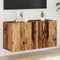 vidaXL - Tv-meubel - wandgemonteerd - 80x30x41 - cm - oud - houtkleurig