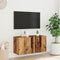 vidaXL - Tv-meubel - wandgemonteerd - 80x30x41 - cm - oud - houtkleurig