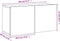 vidaXL - Tv-meubel - wandgemonteerd - 80x30x41 - cm - sonoma - eikenkleurig
