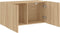 vidaXL - Tv-meubel - wandgemonteerd - 80x30x41 - cm - sonoma - eikenkleurig