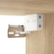 vidaXL - Tv-meubel - wandgemonteerd - 80x30x41 - cm - sonoma - eikenkleurig