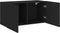 vidaXL - Tv-meubel - wandgemonteerd - 80x30x41 - cm - zwart