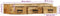 vidaXL - Tv-meubel - wandmontage - 100x30x19 - cm - massief - ruw - mangohout