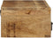 vidaXL - Tv-meubel - wandmontage - 100x30x19 - cm - massief - ruw - mangohout