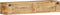 vidaXL - Tv-meubel - wandmontage - 100x30x19 - cm - massief - ruw - mangohout