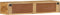 vidaXL - Tv-meubel - wandmontage - 100x30x19 - cm - massief - ruw - mangohout