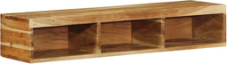 vidaXL - Tv-meubel - wandmontage - 100x30x19 - cm - massief - acaciahout