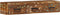 vidaXL - Tv-meubel - wandmontage - 100x30x19 - cm - massief - gerecycled - hout