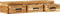 vidaXL - Tv-meubel - wandmontage - 100x30x19 - cm - massief - acaciahout