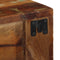 vidaXL - Tv-meubel - wandmontage - 100x30x19 - cm - massief - gerecycled - hout