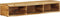 vidaXL - Tv-meubel - wandmontage - 100x30x19 - cm - massief - acaciahout