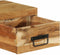 vidaXL - Tv-meubel - wandmontage - 100x30x19 - cm - massief - acaciahout