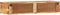 vidaXL - Tv-meubel - wandmontage - 100x30x19 - cm - massief - acaciahout