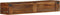 vidaXL - Tv-meubel - wandmontage - 100x30x19 - cm - massief - gerecycled - hout