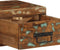vidaXL - Tv-meubel - wandmontage - 100x30x19 - cm - massief - gerecycled - hout