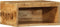 vidaXL - Tv-meubel - wandmontage - 40x30x19 - cm - massief - ruw - mangohout