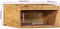 vidaXL - Tv-meubel - wandmontage - 40x30x19 - cm - massief - ruw - mangohout