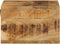 vidaXL - Tv-meubel - wandmontage - 40x30x19 - cm - massief - ruw - mangohout