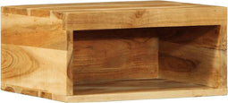 vidaXL - Tv-meubel - wandmontage - 40x30x19 - cm - massief - acaciahout