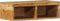 vidaXL - Tv-meubel - wandmontage - 60x30x19 - cm - massief - ruw - mangohout