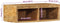vidaXL - Tv-meubel - wandmontage - 60x30x19 - cm - massief - ruw - mangohout