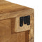 vidaXL - Tv-meubel - wandmontage - 60x30x19 - cm - massief - ruw - mangohout
