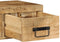 vidaXL - Tv-meubel - wandmontage - 60x30x19 - cm - massief - ruw - mangohout