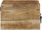 vidaXL - Tv-meubel - wandmontage - 60x30x19 - cm - massief - ruw - mangohout