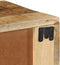 vidaXL - Tv-meubel - wandmontage - 60x30x19 - cm - massief - ruw - mangohout