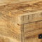 vidaXL - Tv-meubel - wandmontage - 60x30x19 - cm - massief - ruw - mangohout
