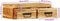 vidaXL - Tv-meubel - wandmontage - 60x30x19 - cm - massief - acaciahout