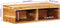 vidaXL - Tv-meubel - wandmontage - 60x30x19 - cm - massief - acaciahout
