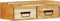vidaXL - Tv-meubel - wandmontage - 60x30x19 - cm - massief - acaciahout