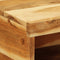vidaXL - Tv-meubel - wandmontage - 60x30x19 - cm - massief - acaciahout