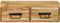 vidaXL - Tv-meubel - wandmontage - 60x30x19 - cm - massief - acaciahout