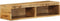 vidaXL - Tv-meubel - wandmontage - 80x30x19 - cm - massief - ruw - mangohout