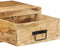 vidaXL - Tv-meubel - wandmontage - 80x30x19 - cm - massief - ruw - mangohout