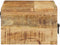 vidaXL - Tv-meubel - wandmontage - 80x30x19 - cm - massief - ruw - mangohout