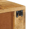 vidaXL - Tv-meubel - wandmontage - 80x30x19 - cm - massief - ruw - mangohout