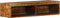 vidaXL - Tv-meubel - wandmontage - 80x30x19 - cm - massief - gerecycled - hout