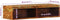 vidaXL - Tv-meubel - wandmontage - 80x30x19 - cm - massief - acaciahout
