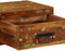 vidaXL - Tv-meubel - wandmontage - 80x30x19 - cm - massief - gerecycled - hout