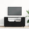 vidaXL - Tv-meubel - wielen - 102x34,5x43 - cm - spaanplaat - zwart - eikenkleurig