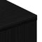 vidaXL - Tv-meubel - wielen - 102x34,5x43 - cm - spaanplaat - zwart - eikenkleurig