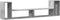 vidaXL - Tv-meubelen - 2 - st - 100x30x50 - cm - bewerkt - hout - betongrijs