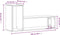 vidaXL - Tv-meubelen - 2 - st - 100x30x50 - cm - bewerkt - hout - gerookt - eikenkleurig
