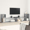 vidaXL - Tv-meubelen - 2 - st - 100x30x50 - cm - bewerkt - hout - betongrijs